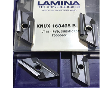 1-147-16055.jpg Inserto Torneado Multi Propósito KNUX 160405 L LT10 - Imagen 1