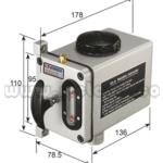 BOMBA DE LUBRICACION MANUAL REF:EA-8-L