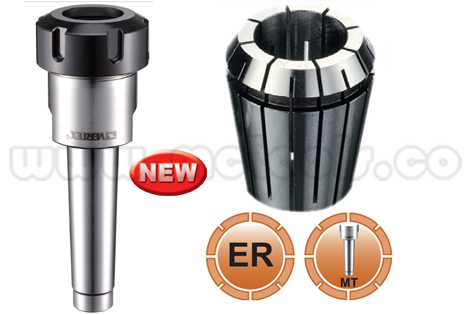 V-401.png ÁRBOL CONO PORTA-BOQUILLA CONO MORSE (MORSE TAPER) MT2 ER16 REF: V-401 - Imagen 1