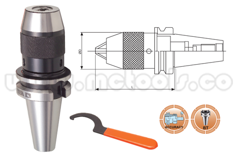 BT-180.png ÁRBOL CONO MANDRIL TIPO APU08 BT40 REF: BT-182 - Imagen 1