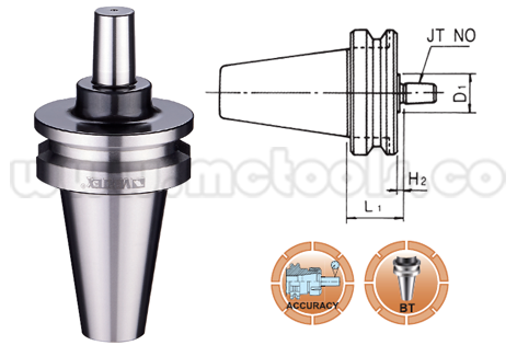 BT-315.png ÁRBOL CONO MANDRIL TIPO JACOBS BT50-JT6 45MM REF: BT-325 - Imagen 1