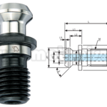 sUJETADOR DE ÁRBOL CONO BT PARA MAQUINAS MAZAK BT-50 CON REFRIGERACIÓN TIRANTE PULL STUD REF: BT-533