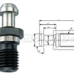 sUJETADOR DE ÁRBOL CONO BT PARA MAQUINAS MITSUI BT-40 CON REFRIGERACIÓN TIRANTE PULL STUD REF: BT-536