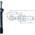 sUJETADOR DE ÁRBOL CONO PARA MAS 403 BT-40 TIRANTE PULL STUD REF: BT-560