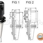 ÁRBOL CONO TIPO WELDONG CAT40 - SL08 - 2,5" REF: CAT40-SL08-2,50"