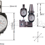 TESTER SETEADOR DE HERRAMIENTAS 3D TIPO STANDARD REF: V-3D-05