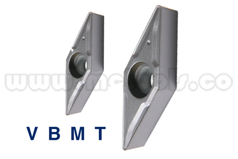 VBMT-110304-NN.jpg INSERTO MULTIPROPOSITO PARA TORNEADO REF: VBMT 110304 NN LT10 - Imagen 1