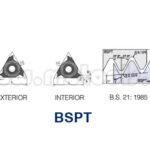 INSERTO DE PERFIL PARCIAL INTERNO TORNEADO DE ROSCA REF:BSPT11 IR16 LT10