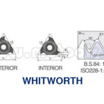 INSERTO DE PERFIL PARCIAL EXTERNO TORNEADO DE ROSCA REF:W14 ER16 LT10