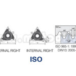INSERTO DE PERFIL PARCIAL INTERNO TORNEADO DE ROSCA REF:ISO 4.0 IR22 LT10
