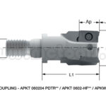 FRESA TIPO TORNILLO DIAM 32MM REF:LT 752 S-W-D032/8