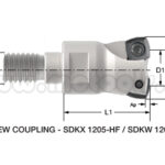 FRESA TIPO TORNILLO DIAM 32MM REF:LT 903 S-W-D032/2