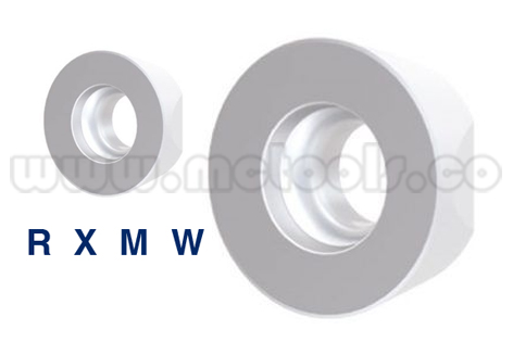 RXMW-10T3-M0.jpg INSERTO MULTIPROPOSITO PARA FRESADO REF:RXMW 1204 M0 LT3130 - Imagen 1