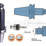ÁRBOL PORTA MACHOS DE CAMBIO RÁPIDO BT40 TIPO TC (M2 - M14) REF: BT40-WFE12-165