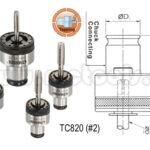 BOQUILLA TC820 DE CAMBIO RÁPIDO MACHO UNC1/2 x 9MM REF: 820-16