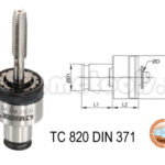 BOQUILLA TC820 DIN 371 DE CAMBIO RÁPIDO MACHO M5 x 6MM REF: 820 01D