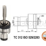 BOQUILLA TC312 ISO 529/2283 DE CAMBIO RÁPIDO MACHO M3 x 2,24MM REF: 312 21I
