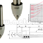 PUNTO GIRATORIO CONO MORSE 3 MT3 RPM 2000 60° REF: VPC-MT3