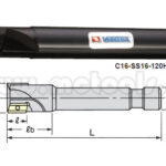 FRESA DE ALTO AVANCE TIPO HOMBRO 20MM REF: C20-SS20-120H