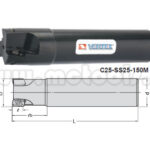 FRESA DE ALTO AVANCE TIPO HOMBRO 40MM REF: C32-SS40-150M