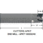 FRESA ALTO AVANCE 32MM X 200 REF: LT 745 WL-W-D032/4