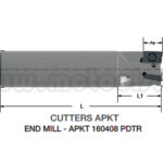FRESA ALTO AVANCE 40MM X 220 REF: LT 731 WL-W-D040/4