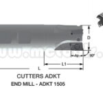 FRESA ALTO AVANCE 32MM X 110 REF: LT 790 W-W-D032/3