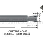 FRESA ALTO AVANCE 25MM X 90 REF: LT 720 W-W-D025/3