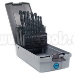 JUEGO DE BROCAS 25 PIEZAS 1.0 MM TO 13.0 MM BY .5 MM  5-161-705
