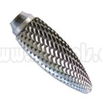 FRESAS LIMAS ROTATIVAS EN TUNGSTENO DE CORTE TIPO OVAL CON RADIO SH-7 CARBIDE BURR 1-308-2075