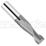 ESCARIADOR FRESA VERTICAL EN TUNGSTENO SOLIDO DE 2 FILOS, CON RECUBRIMIENTO  3/8" 2 FLUTE SOLID CARBIDE TMX END MILL 1-102-2038