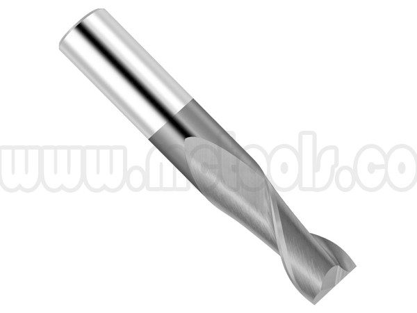 1-102-2006 ESCARIADOR FRESA VERTICAL EN TUNGSTENO SOLIDO DE 2 FILOS, CON RECUBRIMIENTO 3/8" 2 FLUTE SOLID CARBIDE TMX END MILL 1-102-2038 - Imagen 1