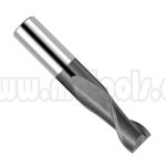 ESCARIADOR FRESA VERTICAL EN TUNGSTENO SOLIDO DE 2 FILOS, CON RECUBRIMIENTO  3 MM (.1181") 2 FLUTE SOLID CARBIDE TMX END MILL 1-182-2003