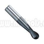 ESCARIADOR FRESA VERTICAL EN TUNGSTENO SOLIDO DE 2 FILOS,  PUNTA REDONDA 2 MM (.0787") 2 FLUTE SOLID CARBIDE BALL NOSE TMX END MILL 1-181-2002