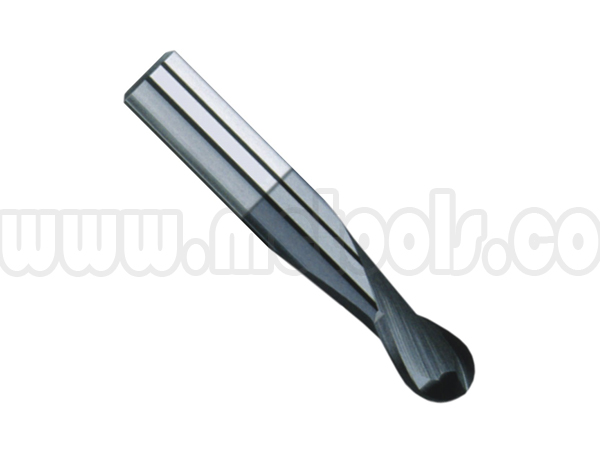 1-183-2003 ESCARIADOR FRESA VERTICAL EN TUNGSTENO SOLIDO DE 2 FILOS, PUNTA REDONDA, CON RECUBRIMIENTO 6 MM (.2362") 2 FLUTE SOLID CARBIDE BALL NOSE TMX END MILL 1-183-2006 - Imagen 1