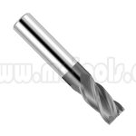 ESCARIADOR FRESA VERTICAL EN TUNGSTENO SOLIDO DE 4FILOS,  PUNTA PLANA, CON RECUBRIMIENTO 1/32" 4 FLUTE SOLID CARBIDE TMX END MILL 1-102-4003