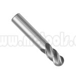 ESCARIADOR FRESA VERTICAL EN TUNGSTENO SOLIDO DE 4FILOS,  PUNTA REDONDA 1/2" 4 FLUTE SOLID CARBIDE BALL NOSE TMX END MILL 1-103-4050