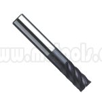 ESCARIADOR FRESA VERTICAL HELICOIDAL EN TUNGSTENO SOLIDO DE 6FILOS, 45° CON RADIO, HELICOIDAL. 1/2" 6 FLUTE SOLID CARBIDE 45° HELIX TMX END MILL 1-170-60503
