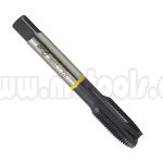 MACHO GUN / MACHO MAQUINA / MACHO ÚNICO DE ALTA RESISTENCIA BANDA AMARILLA, HSS CON RECUBRIMIENTO DE VANADIO Y COBALTO GUN PT (SPRLPT) 7/8X14 H4 HSS-E YELLOW 5-784-0871